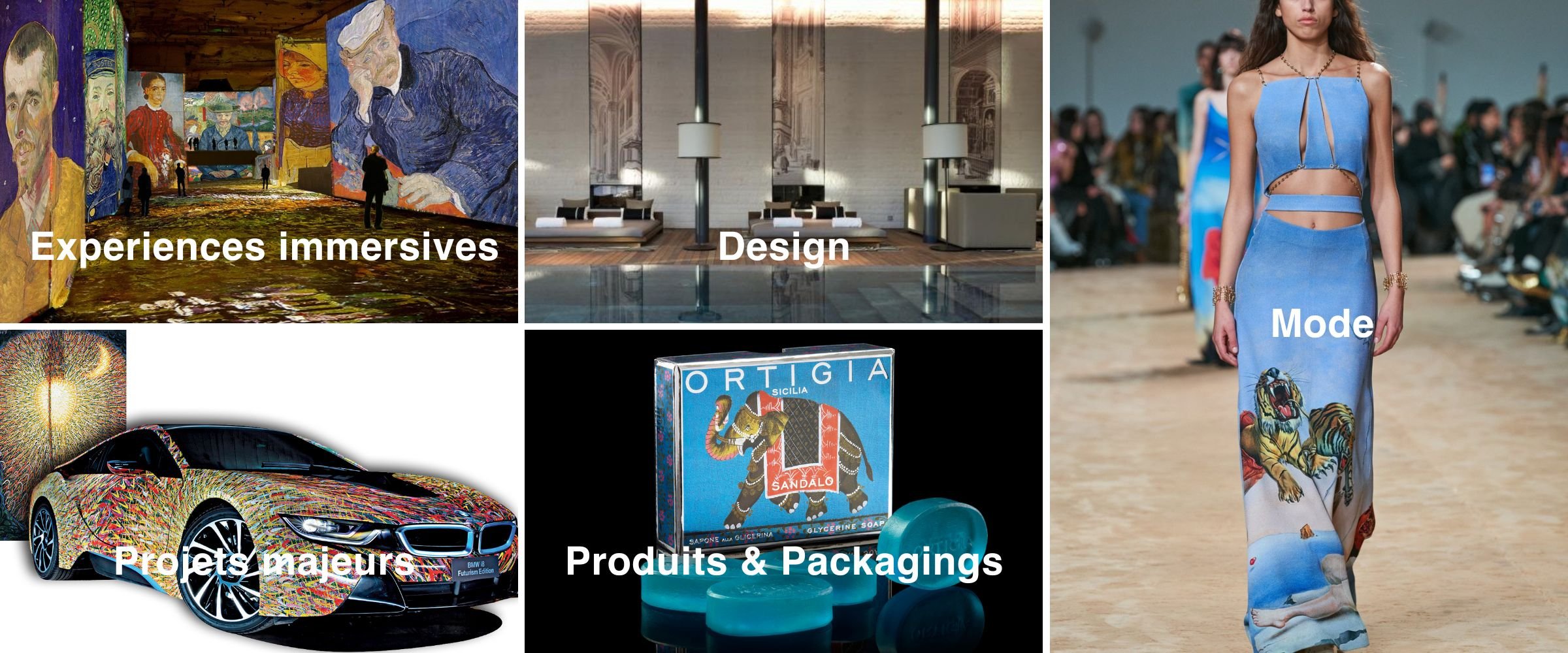 Montage d'images pour design et commercial Montage d'images pour design et commercial